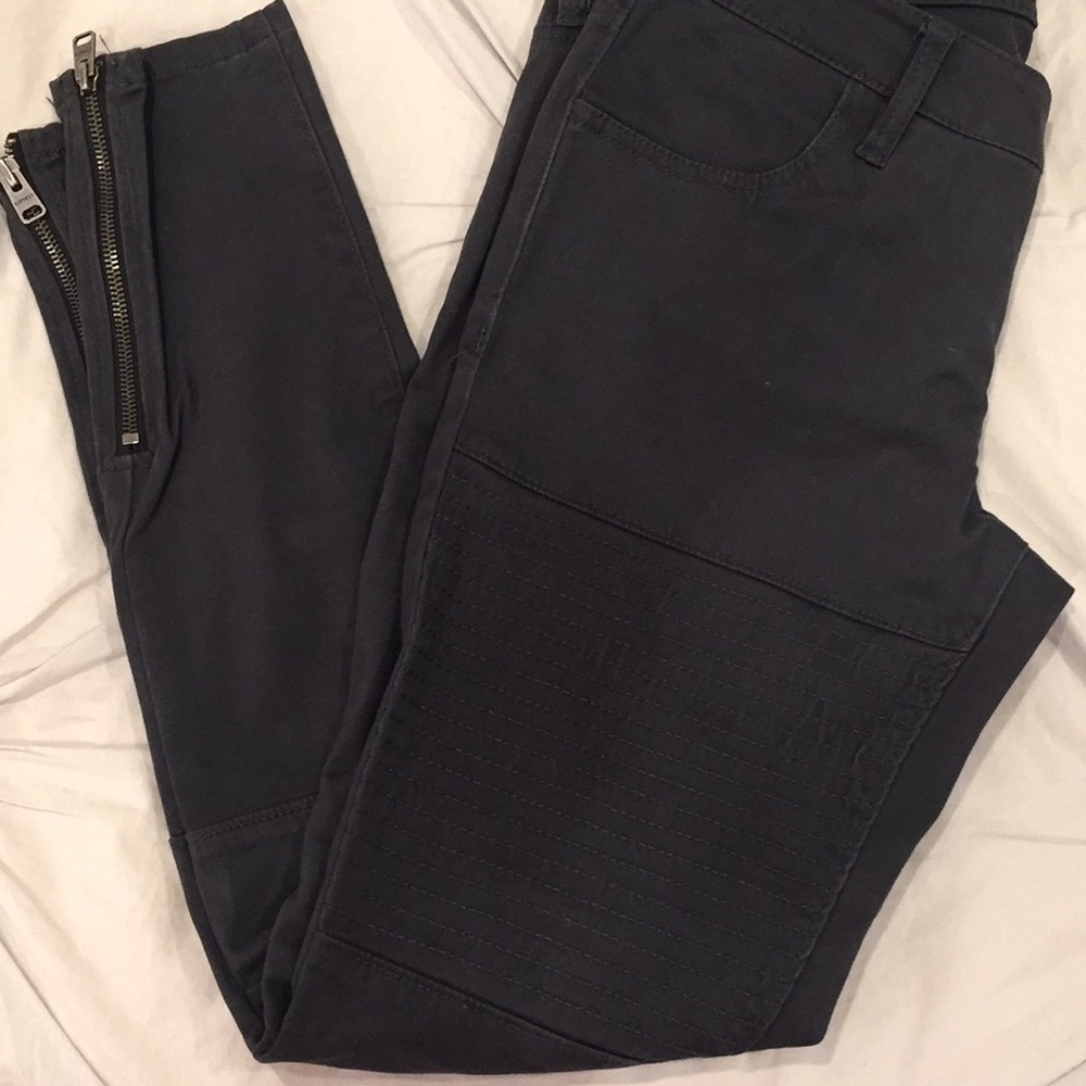 Express Moto Pants w Ankle Zippers